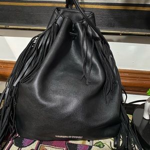 Victoria’s Secret Fringe fashion show backpack